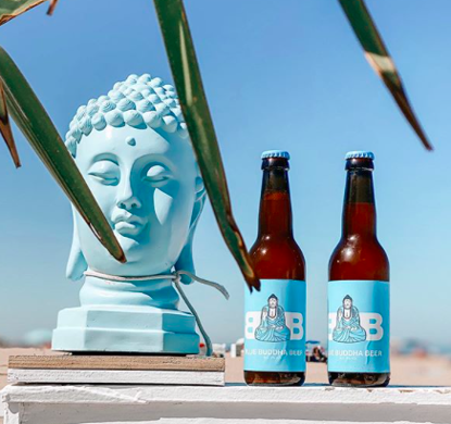 Afbeeldingen van Blue Buddha Beach Beer 1x33cl