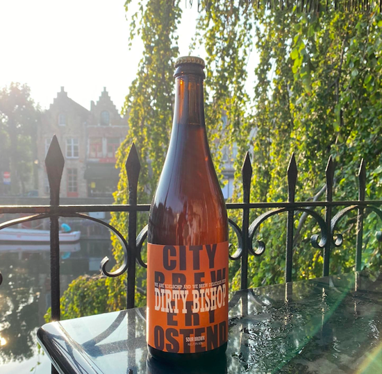 Afbeeldingen van Tankbier Dirty Bishop 7,5% 75cl 2015
