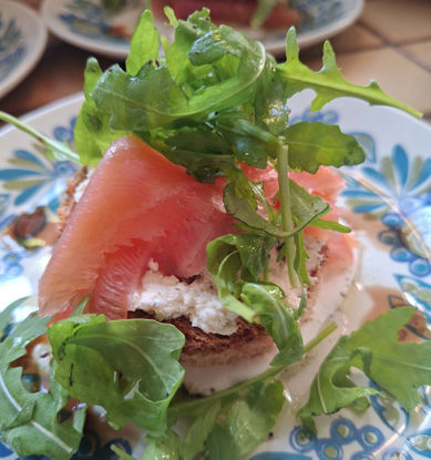 Picture of Zalm mierikswortel rucola sjalot yuzu